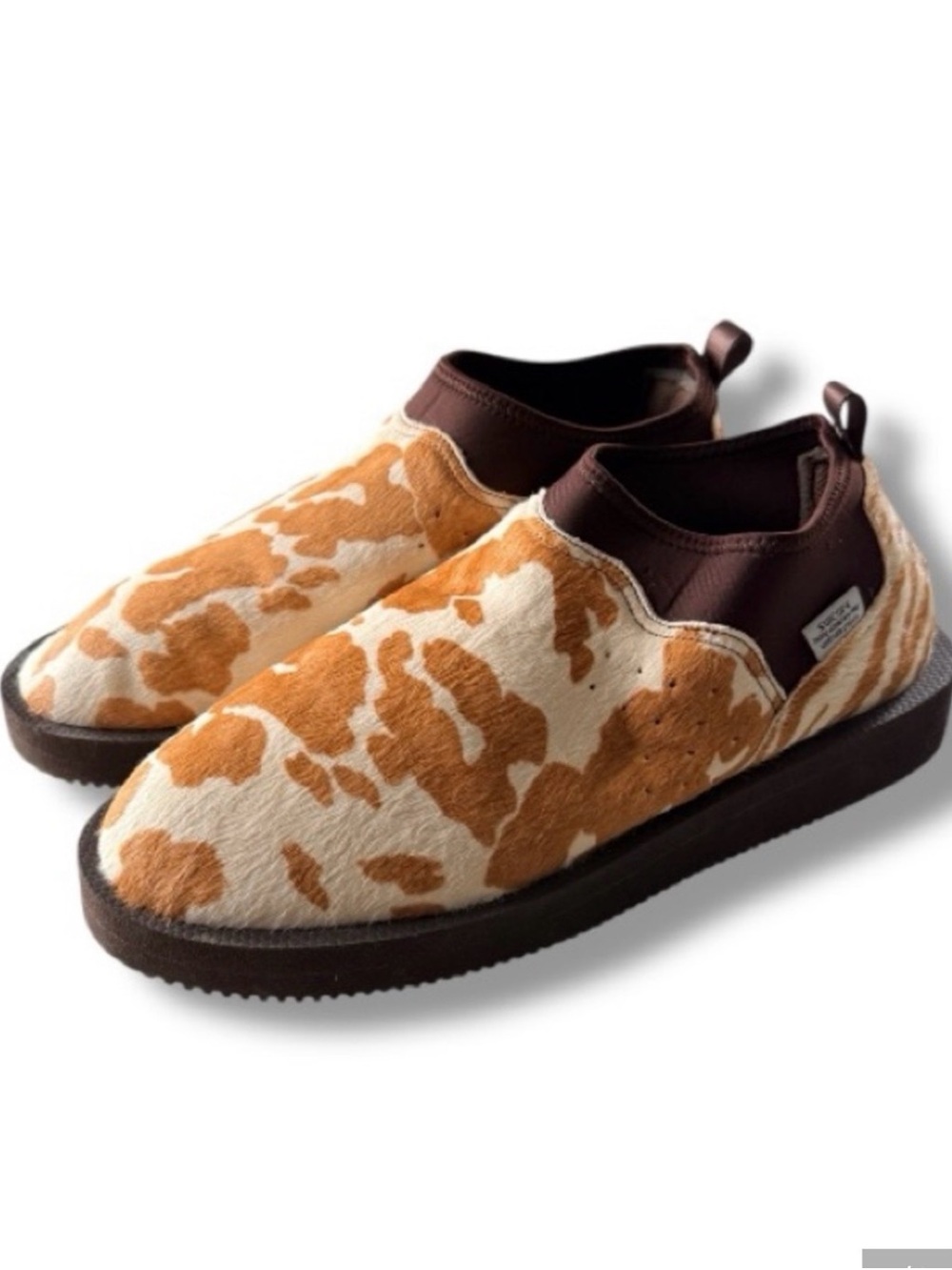 SUICOKE Ron Vhl Animal Print Slippers Shoes Vibram Soles Size 11